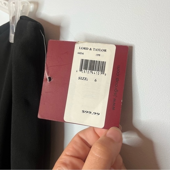 JS Collections Spanish Ruffle Split Hem Lightweight Flare Trousers Size 6 NWT - Picture 10 of 16